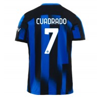 Inter Milan Juan Cuadrado #7 Domáci futbalový dres 2023-24 Krátky Rukáv